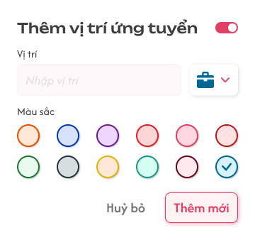 Thêm Vị Trí Ứng Tuyển 1